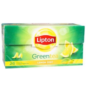 Lipton Lemon Zest Green Tea 25 Bags