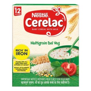 Nestle Cerelac Multigrain Dal  12Months