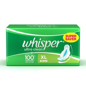 Whisper Ultra Clean Xl 30Pads